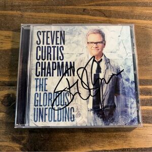 Steven Curtis Chapman - The Glorious Unfolding CD (2013 Reunion Records) SIGNED